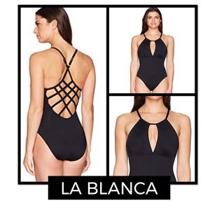 NWT La Blanca Island Goddess Tummy Control Swim